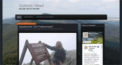 Desktop Screenshot of guthookhikes.com